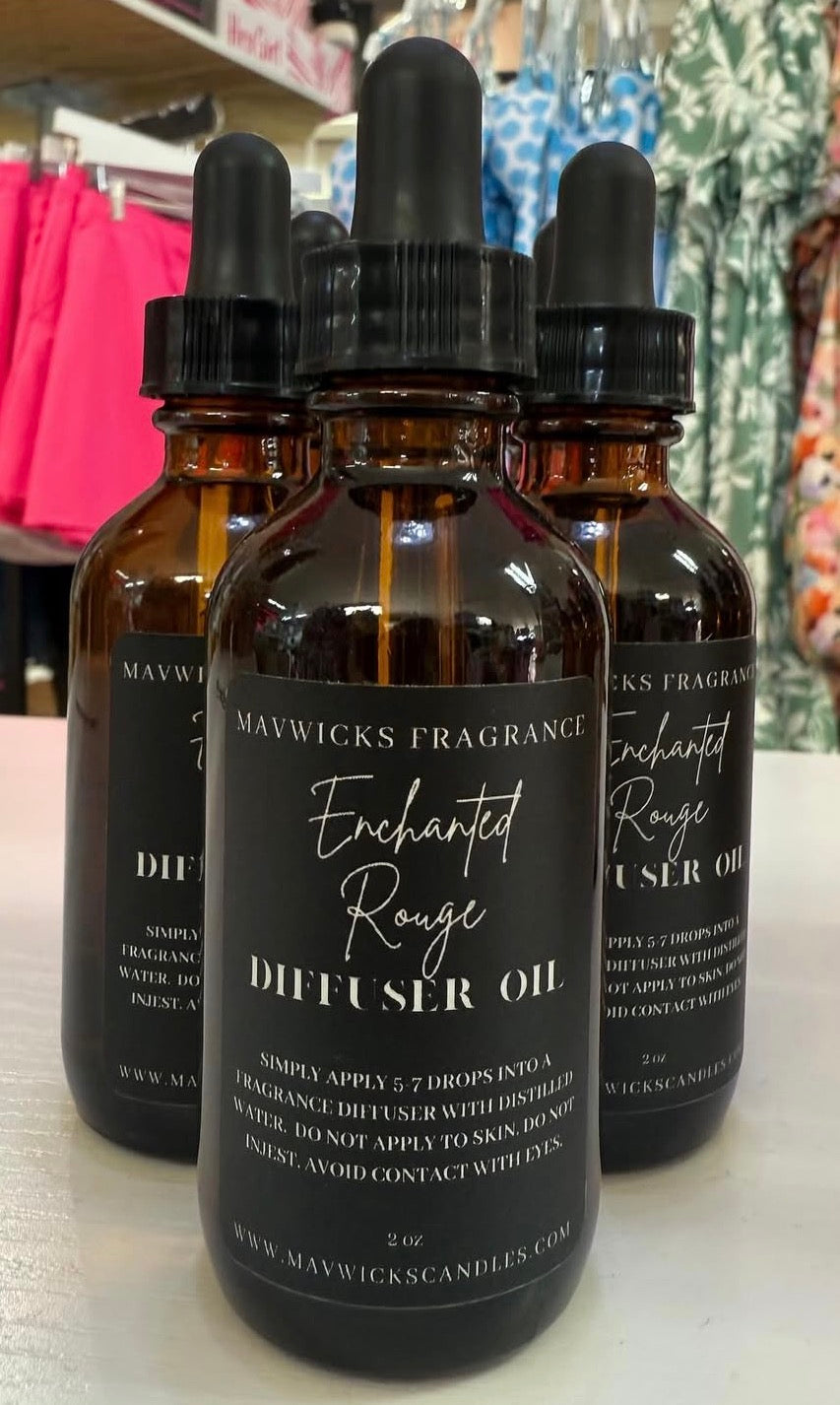 Enchanted Rouge Scented Diffuser Oil