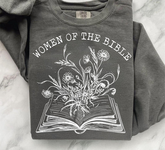 Women of the Bible ADULT TEE OR PULLOVER