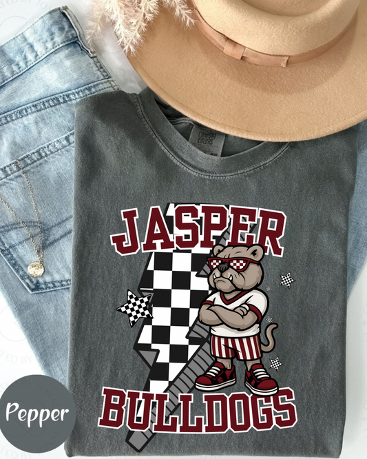 Jasper Bulldogs Comfort Color Tee
