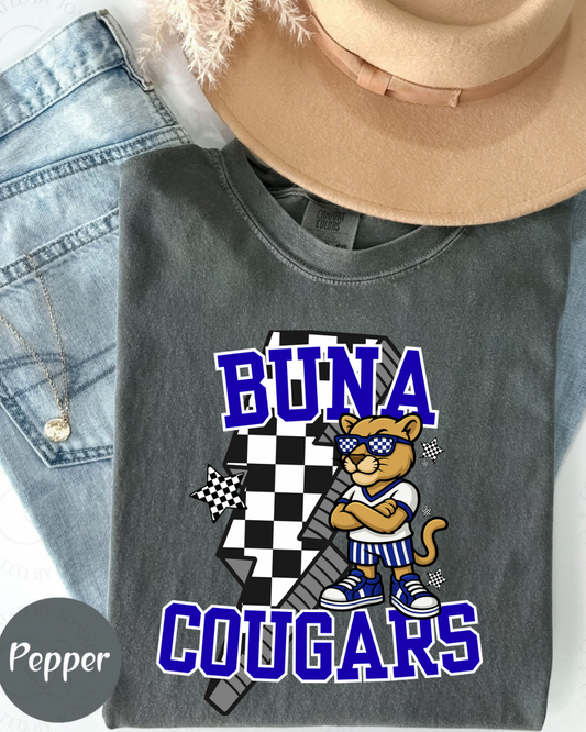 Buna Cougars Comfort Color Tee