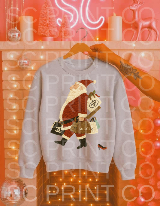 DIGITAL FILE | Yarn Shopping Santa