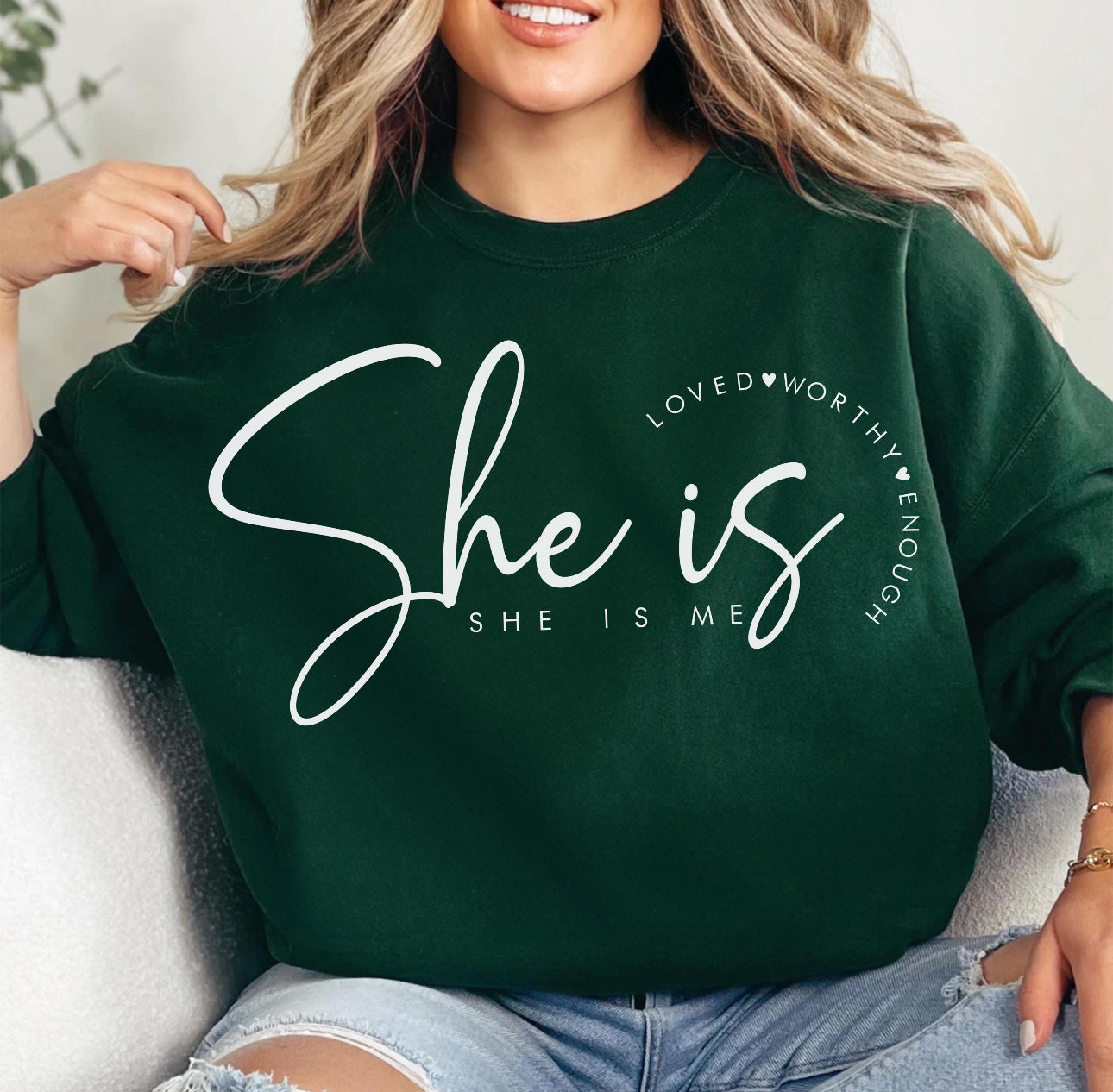 She is ADULT TEE OR PULLOVER