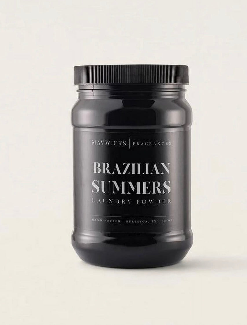Brazilian Summers Powder Laundry Detergent 32oz