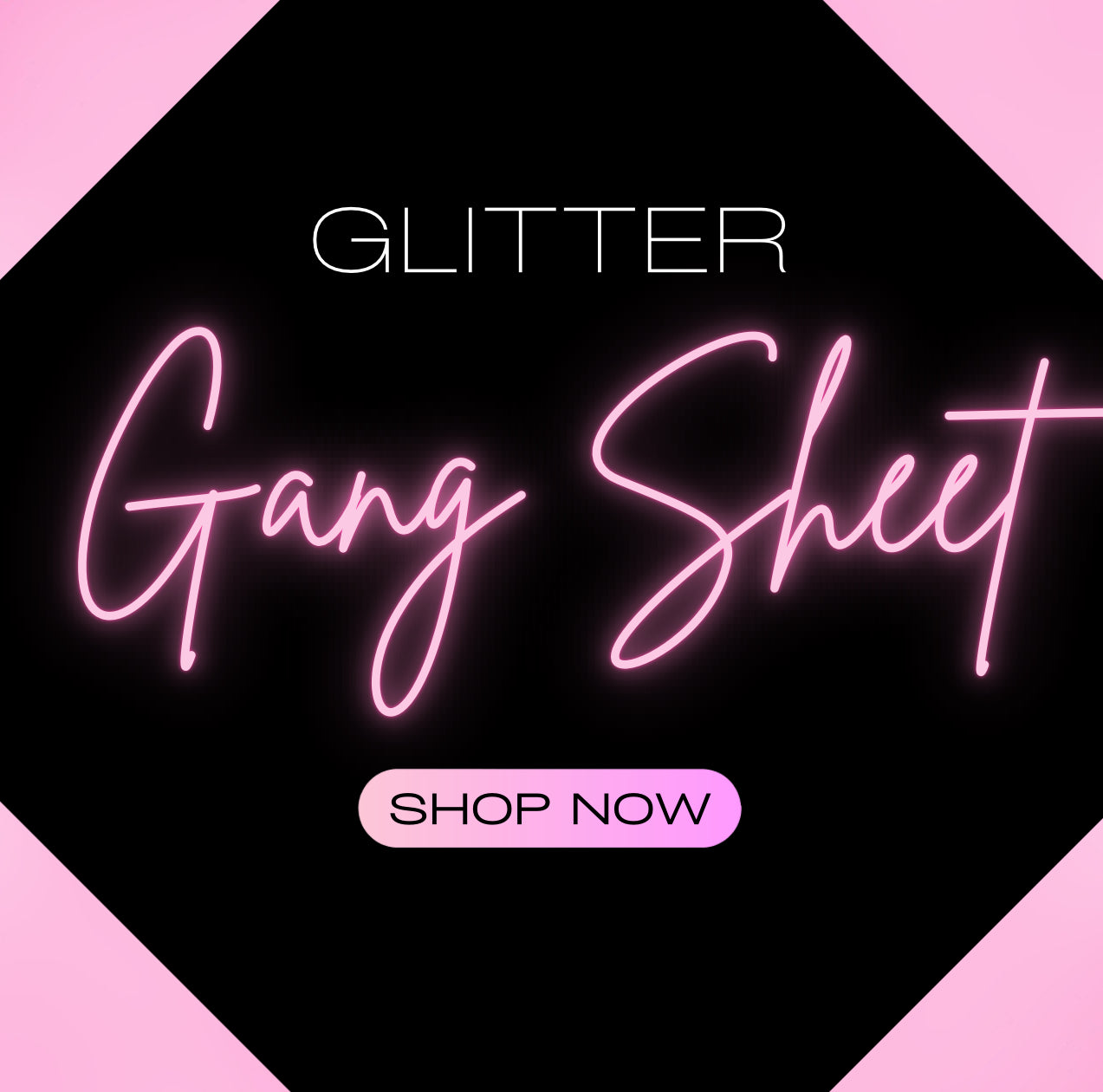 DTF GLITTER GANG SHEET 22.5