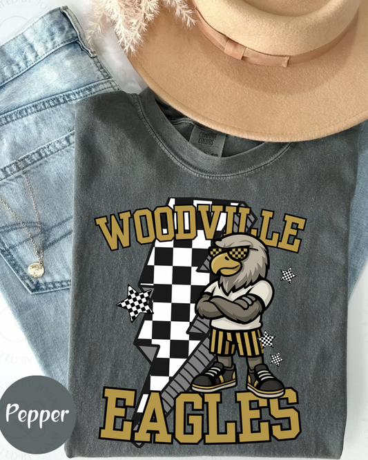 Woodville Eagles Comfort Color Tee