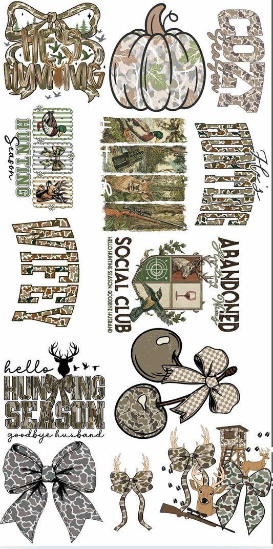 Hunting 30x60” Pre-Made Gang
