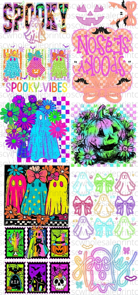 Neon Halloween Pre-Made Gang